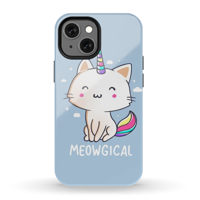 iPhone 12 mini StrongFit Meowgical by eduely