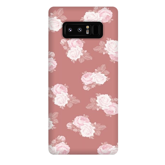 Galaxy Note 8 StrongFit Pink Floral by CAS