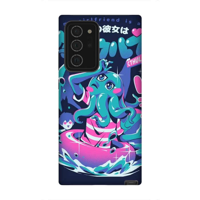 Galaxy Note 20 Ultra StrongFit Cthulhu Girlfriend by Ilustrata