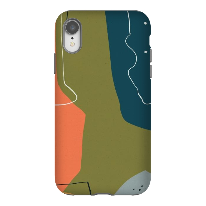 iPhone Xr StrongFit The Abstract Thinker & a Starry Night by Uma Prabhakar Gokhale