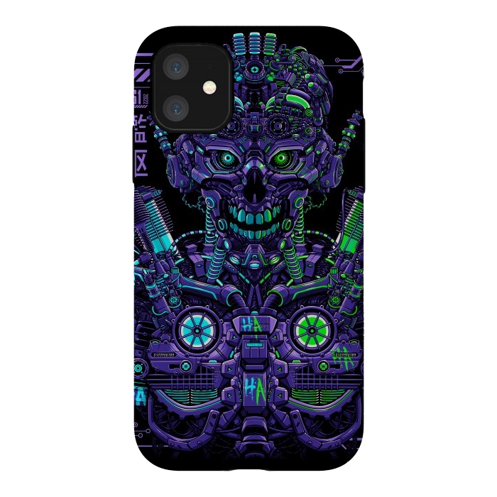 iPhone 11 StrongFit Cyber Robot by Alberto