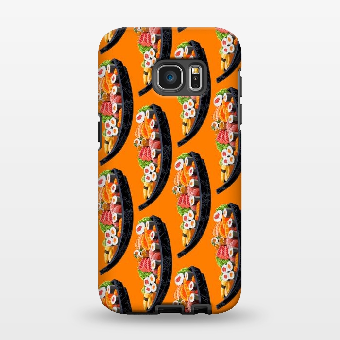 Galaxy S7 EDGE StrongFit Japanese sushi boat by Alberto