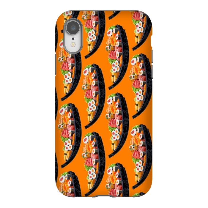 iPhone Xr StrongFit Japanese sushi boat by Alberto