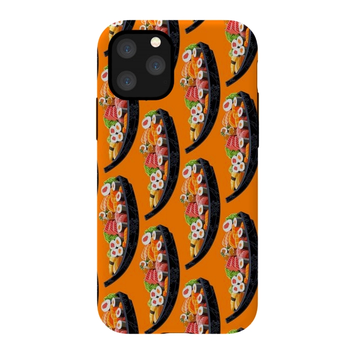 iPhone 11 Pro StrongFit Japanese sushi boat by Alberto