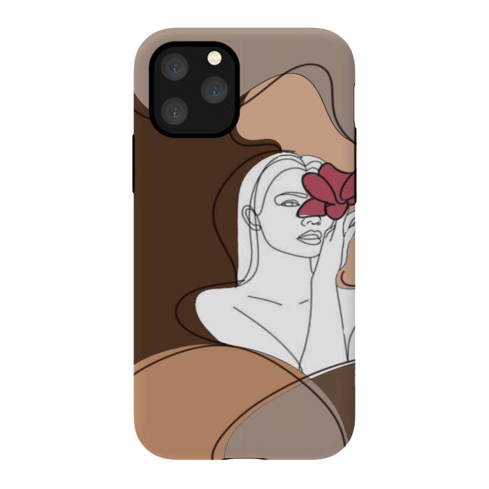 iPhone 11 Pro StrongFit Abstract woman by CAS
