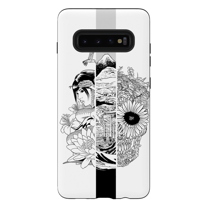 Galaxy S10 plus StrongFit Japanese Culture by Alberto