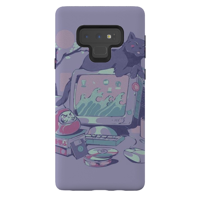 Galaxy Note 9 StrongFit Japanese Desktop by Ilustrata