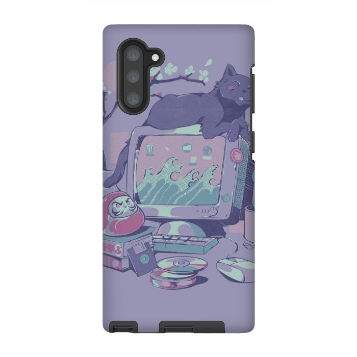 Galaxy Note 10 StrongFit Japanese Desktop by Ilustrata