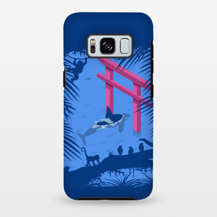 Galaxy S8 plus StrongFit Whale under Japanese Torii by Alberto