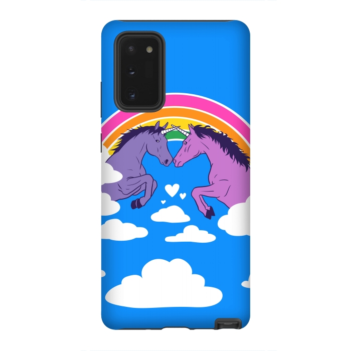 Galaxy Note 20 StrongFit Duel of unicorns by Alberto