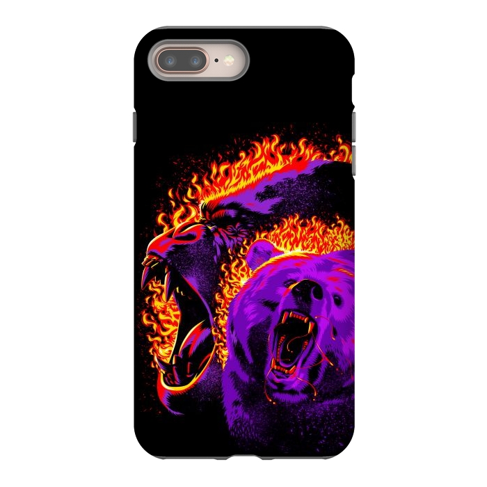 iPhone 7 plus StrongFit Gorilla and bear from hell by Alberto