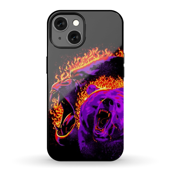 iPhone 13 StrongFit Gorilla and bear from hell by Alberto