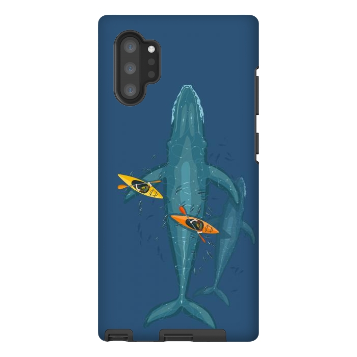 Galaxy Note 10 plus StrongFit Canoes on whale family by Alberto