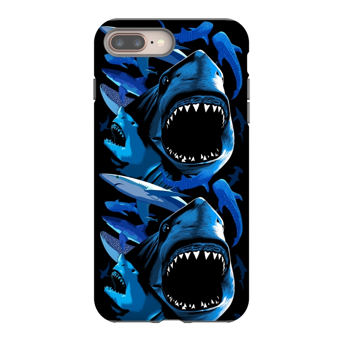 iPhone 7 plus StrongFit Sharks predators by Alberto