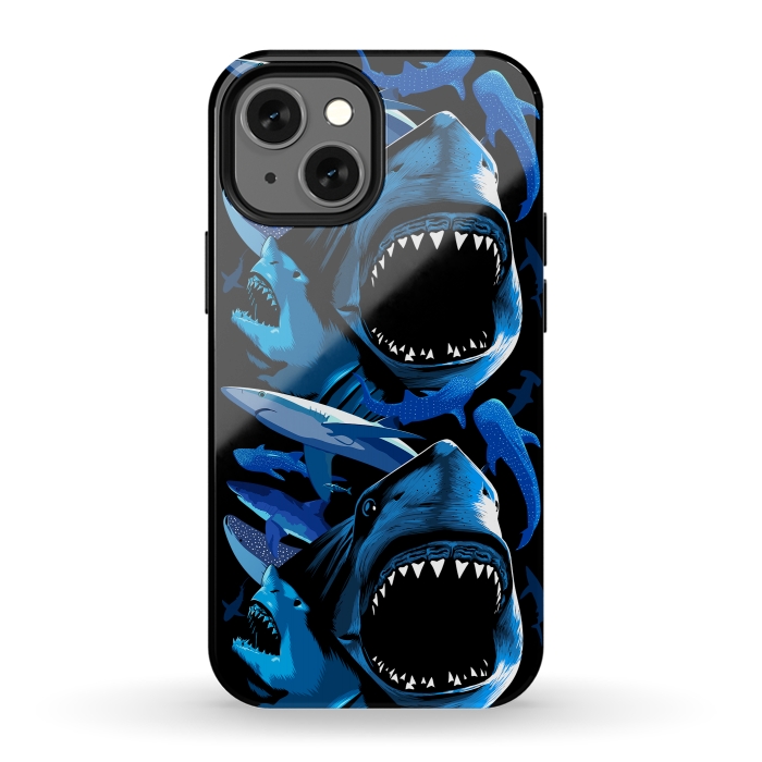 iPhone 12 mini StrongFit Sharks predators by Alberto