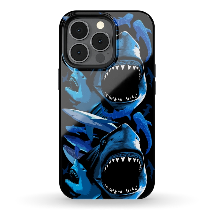 iPhone 13 pro StrongFit Sharks predators by Alberto