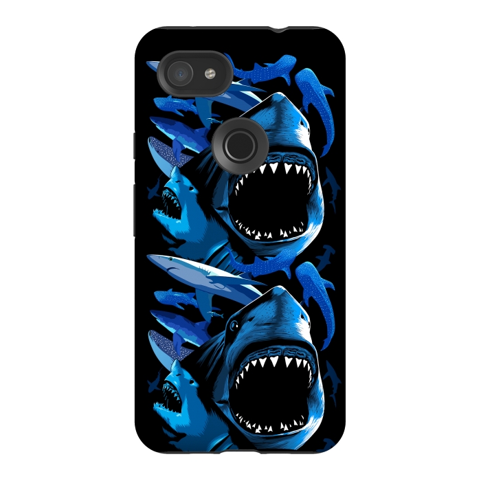 Pixel 3AXL StrongFit Sharks predators by Alberto