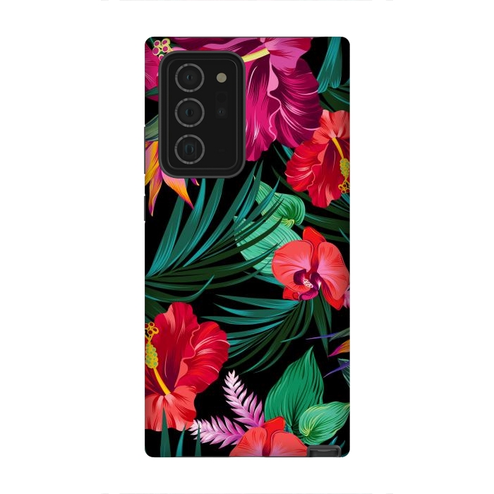 Galaxy Note 20 Ultra StrongFit Exotic Flowers by ArtsCase