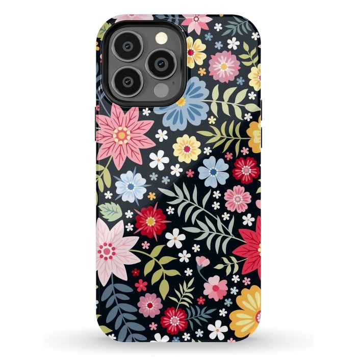 iPhone 13 Pro Max StrongFit Floral Pattern Design XXXX by ArtsCase