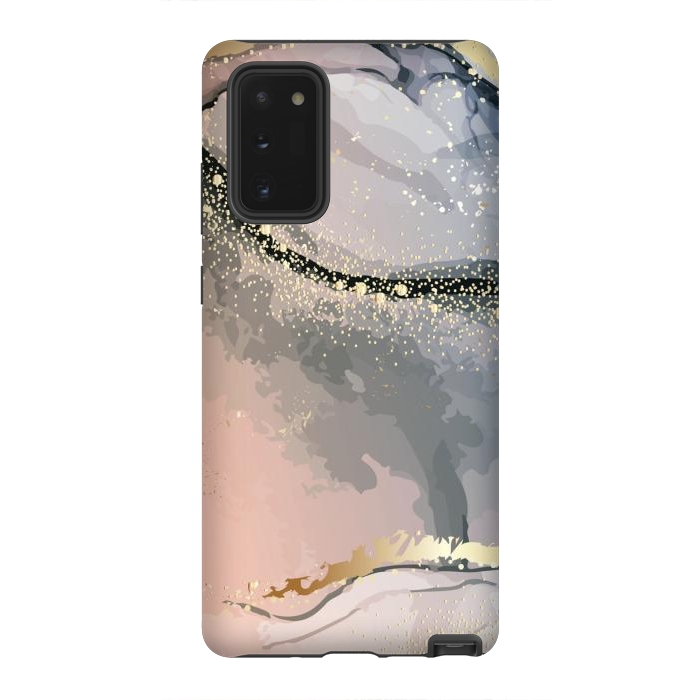 Galaxy Note 20 StrongFit Abstract Water Marble by ArtsCase