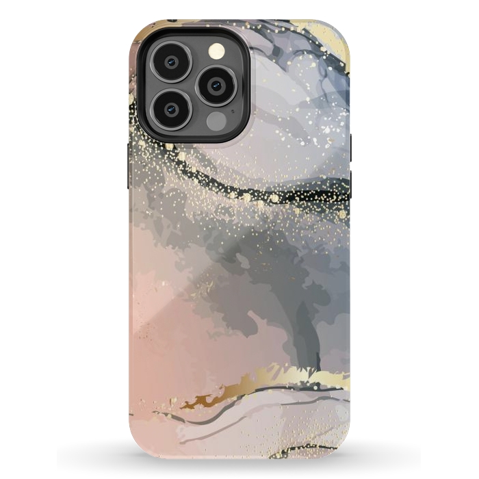 iPhone 13 Pro Max StrongFit Abstract Water Marble by ArtsCase