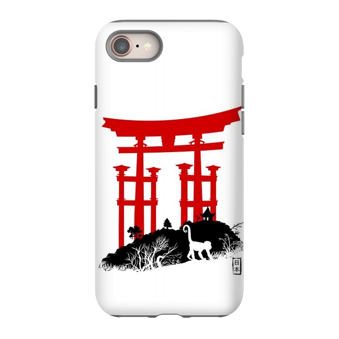iPhone SE StrongFit Red Torii in Japan by Alberto