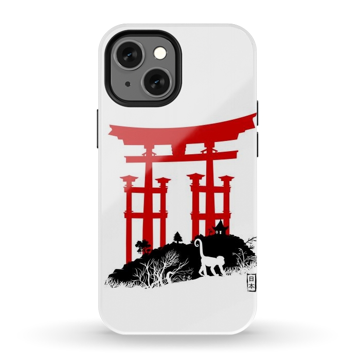 iPhone 12 mini StrongFit Red Torii in Japan by Alberto