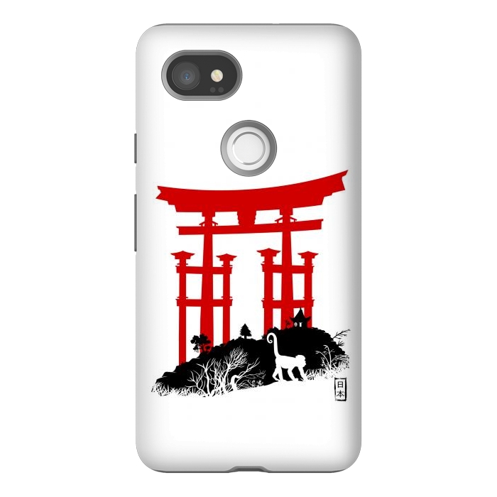 Pixel 2XL StrongFit Red Torii in Japan by Alberto