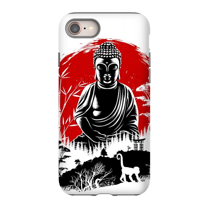 iPhone 8 StrongFit Buddha under the sun by Alberto