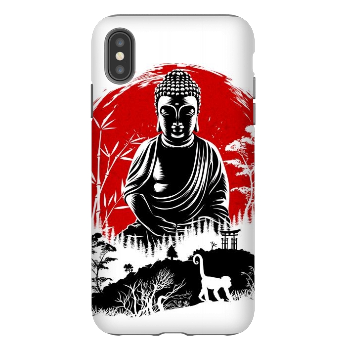 iPhone Xs Max StrongFit Buddha under the sun by Alberto