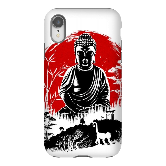 iPhone Xr StrongFit Buddha under the sun by Alberto