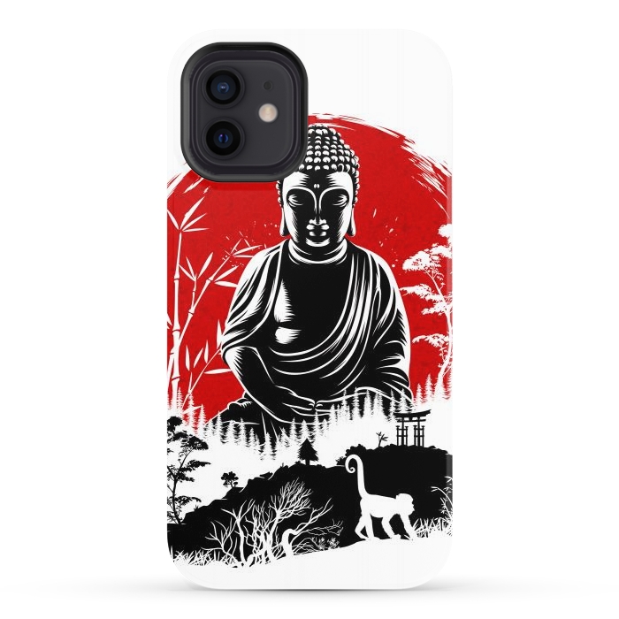 iPhone 12 StrongFit Buddha under the sun by Alberto