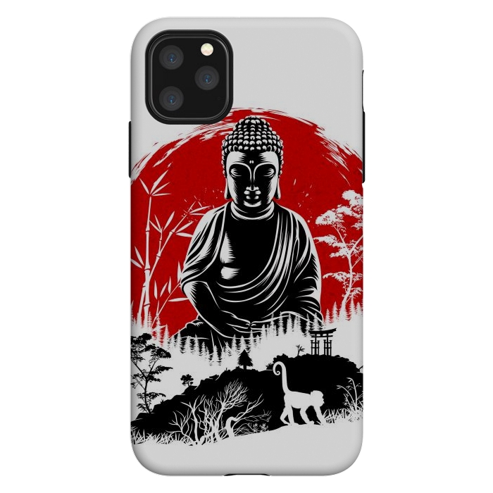 iPhone 11 Pro Max StrongFit Buddha under the sun by Alberto