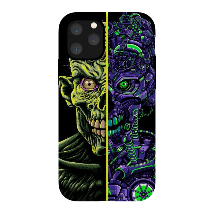 iPhone 11 Pro StrongFit Zombie vs Robot by Alberto