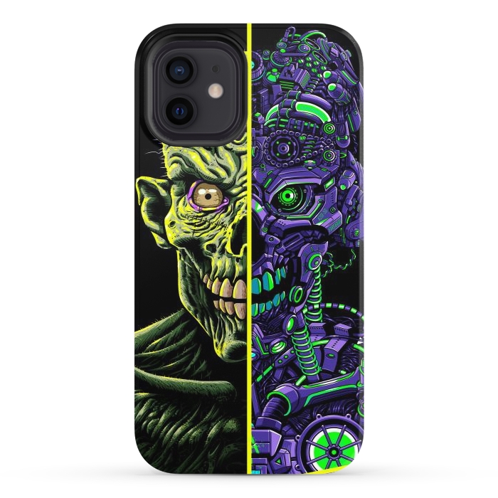 iPhone 12 StrongFit Zombie vs Robot by Alberto