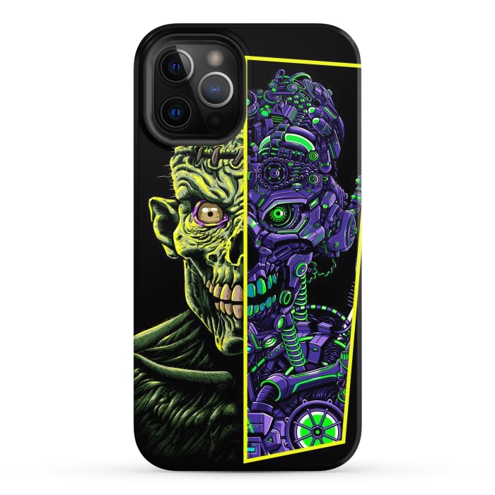 iPhone 12 Pro Max StrongFit Zombie vs Robot by Alberto