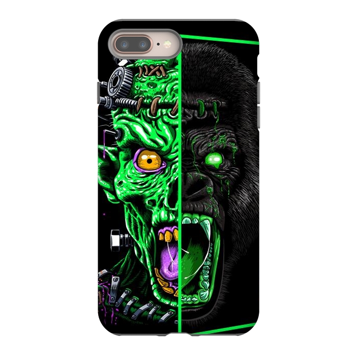 iPhone 7 plus StrongFit Zombie vs Gorilla by Alberto