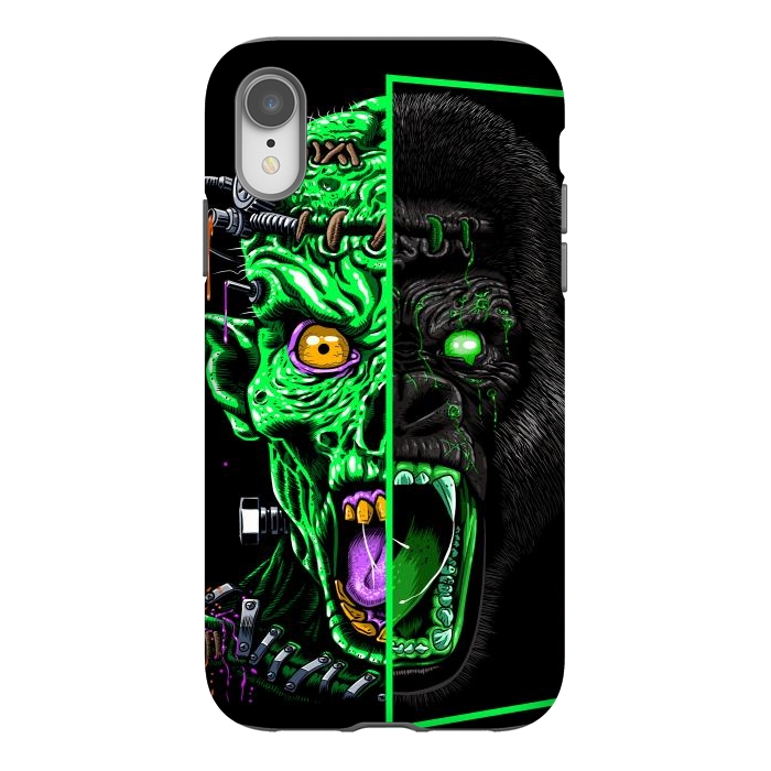 iPhone Xr StrongFit Zombie vs Gorilla by Alberto
