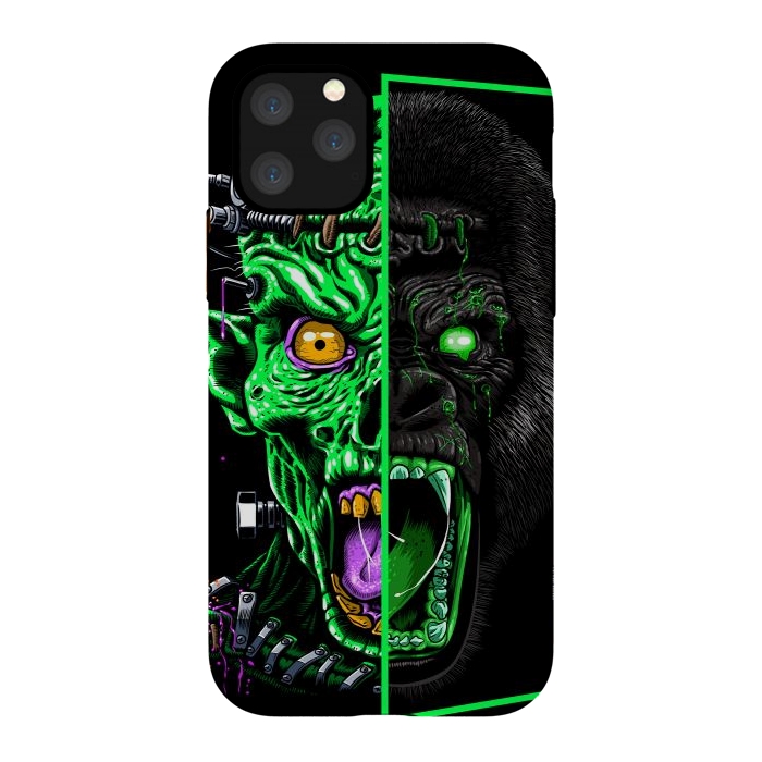 iPhone 11 Pro StrongFit Zombie vs Gorilla by Alberto