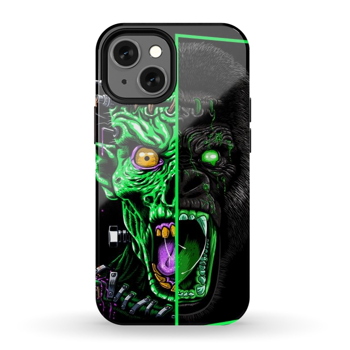 iPhone 12 mini StrongFit Zombie vs Gorilla by Alberto