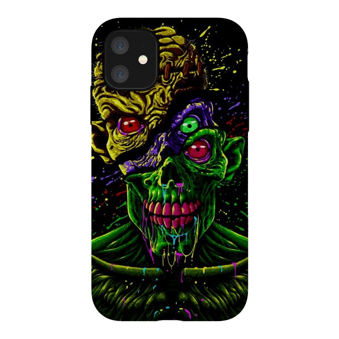 iPhone 11 StrongFit Zombie inside another zombie by Alberto