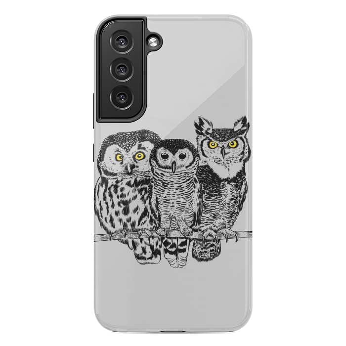 Galaxy S22 plus StrongFit Three owls by Alberto