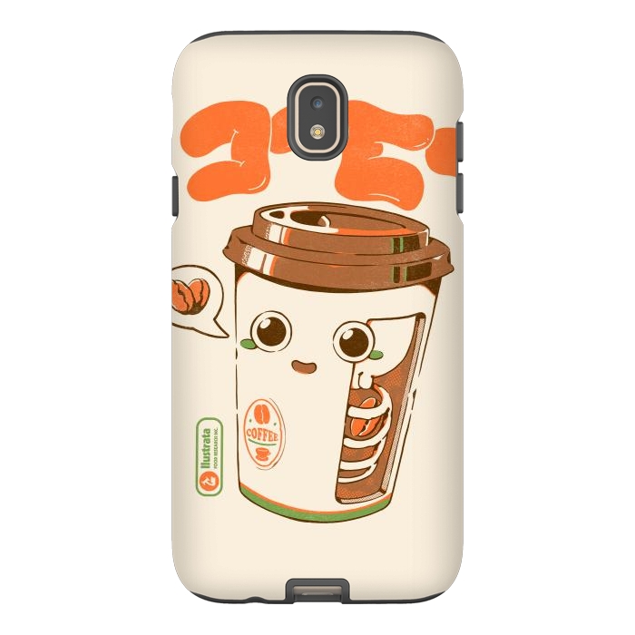 Galaxy J7 StrongFit Cute Coffee x-Ray by Ilustrata