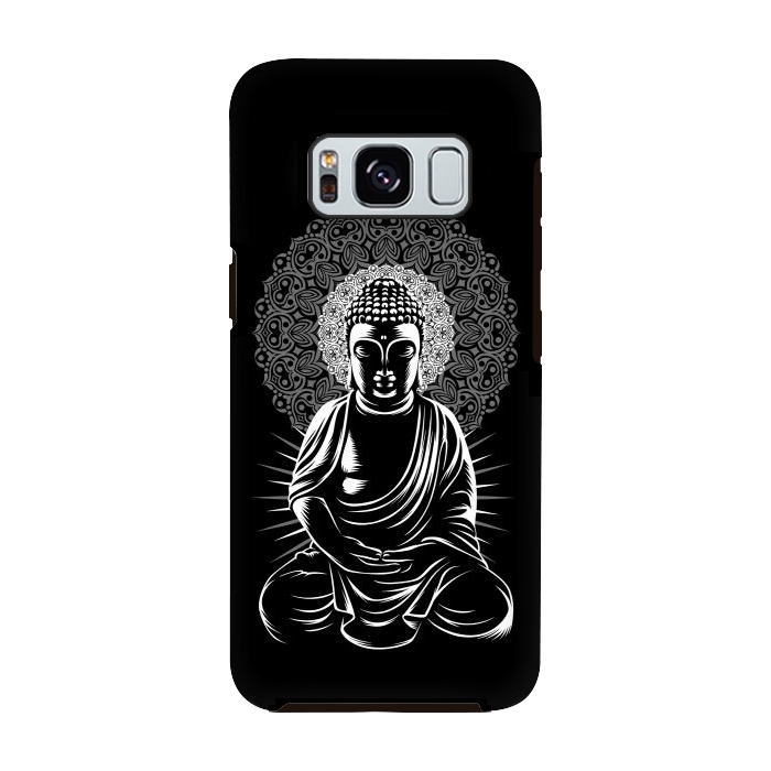 Galaxy S8 StrongFit Buddha practicing yoga by Alberto