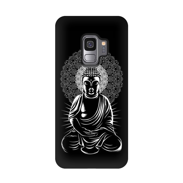 Galaxy S9 StrongFit Buddha practicing yoga by Alberto
