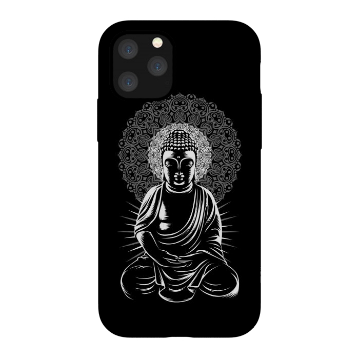 iPhone 11 Pro StrongFit Buddha practicing yoga by Alberto