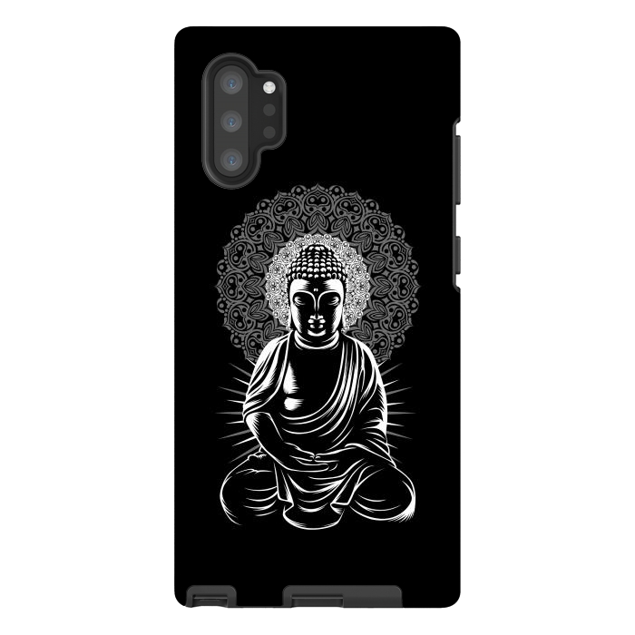 Galaxy Note 10 plus StrongFit Buddha practicing yoga by Alberto