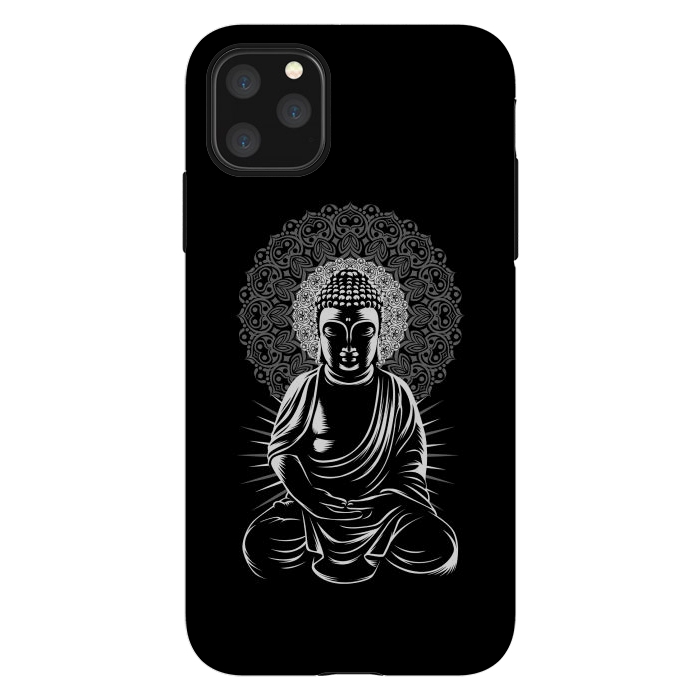 iPhone 11 Pro Max StrongFit Buddha practicing yoga by Alberto