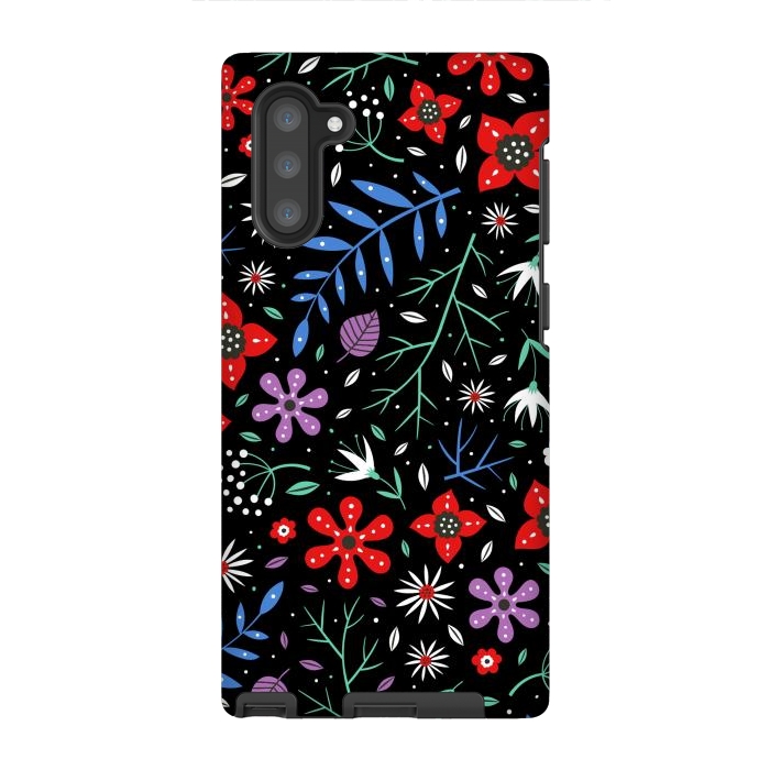 Galaxy Note 10 StrongFit Small Flower Patterns by ArtsCase