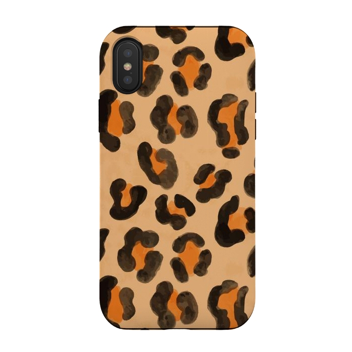 iPhone Xs / X StrongFit Animal Print 0 by ArtsCase